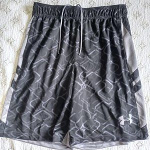 Men's Under Armour Printed Basketball Shorts Size L